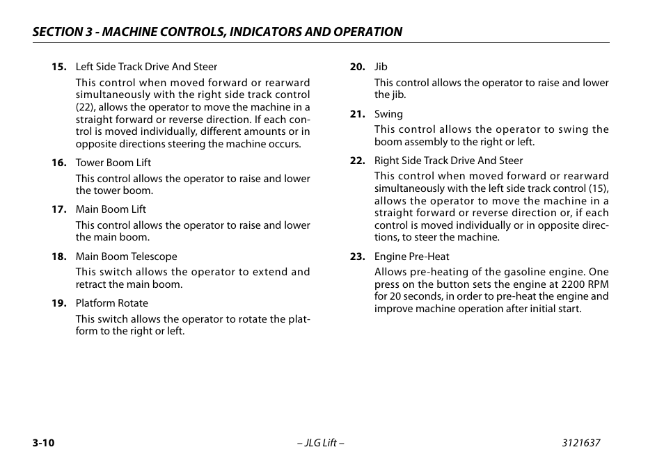 JLG X600AJ Operator Manual User Manual | Page 44 / 154