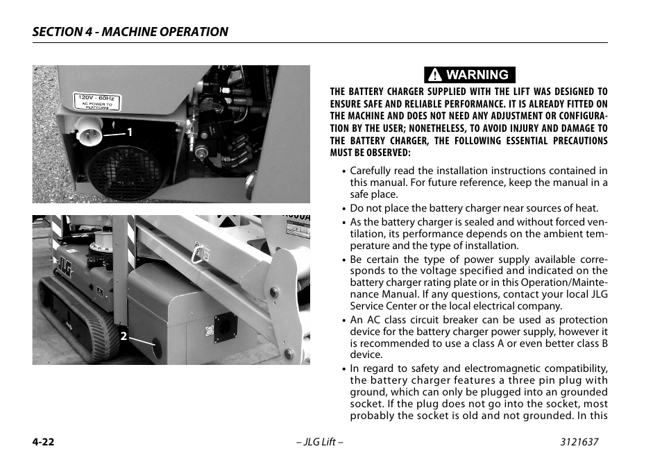 JLG X600AJ Operator Manual User Manual | Page 72 / 154