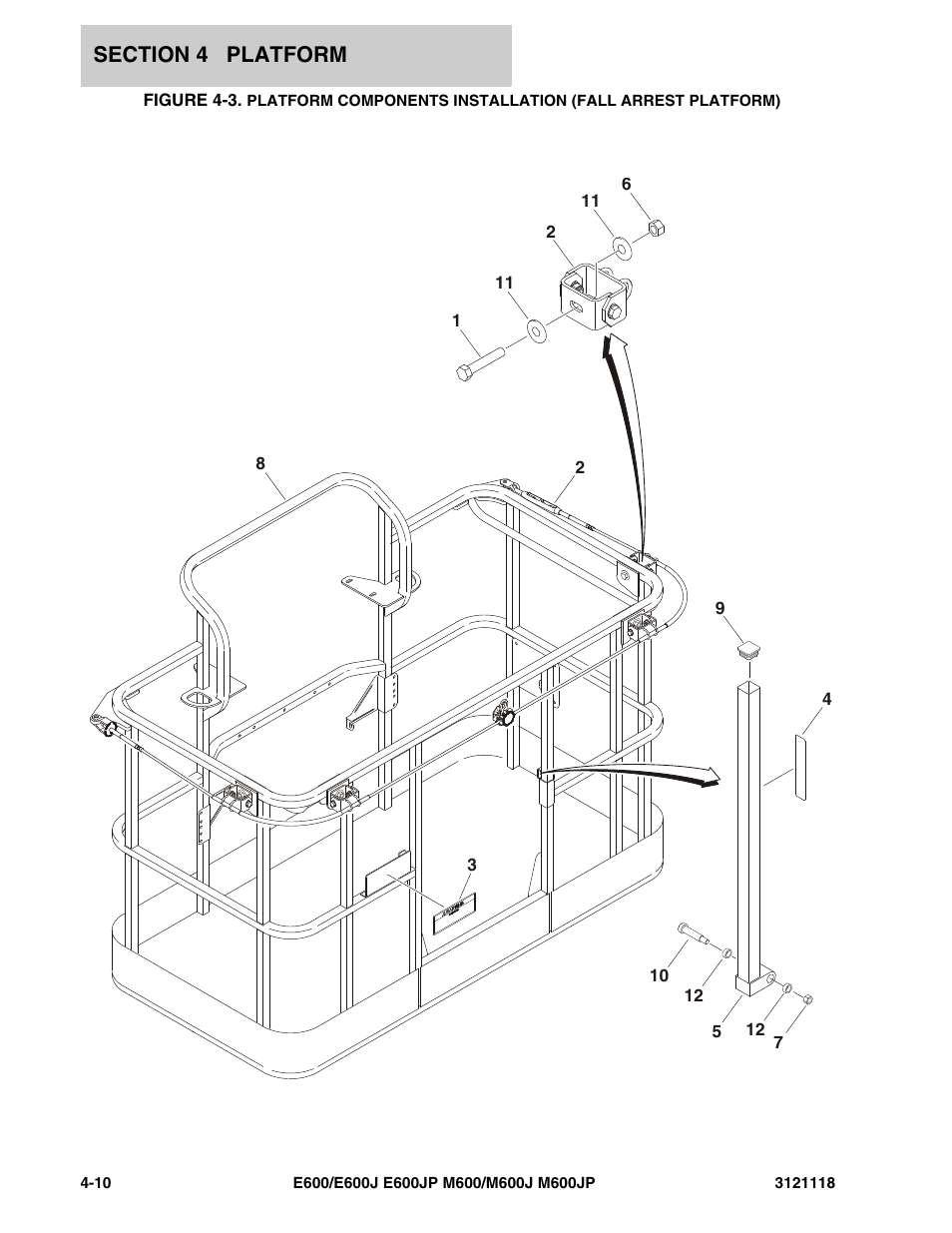 JLG M600 ANSI Parts Manual User Manual | Page 138 / 258