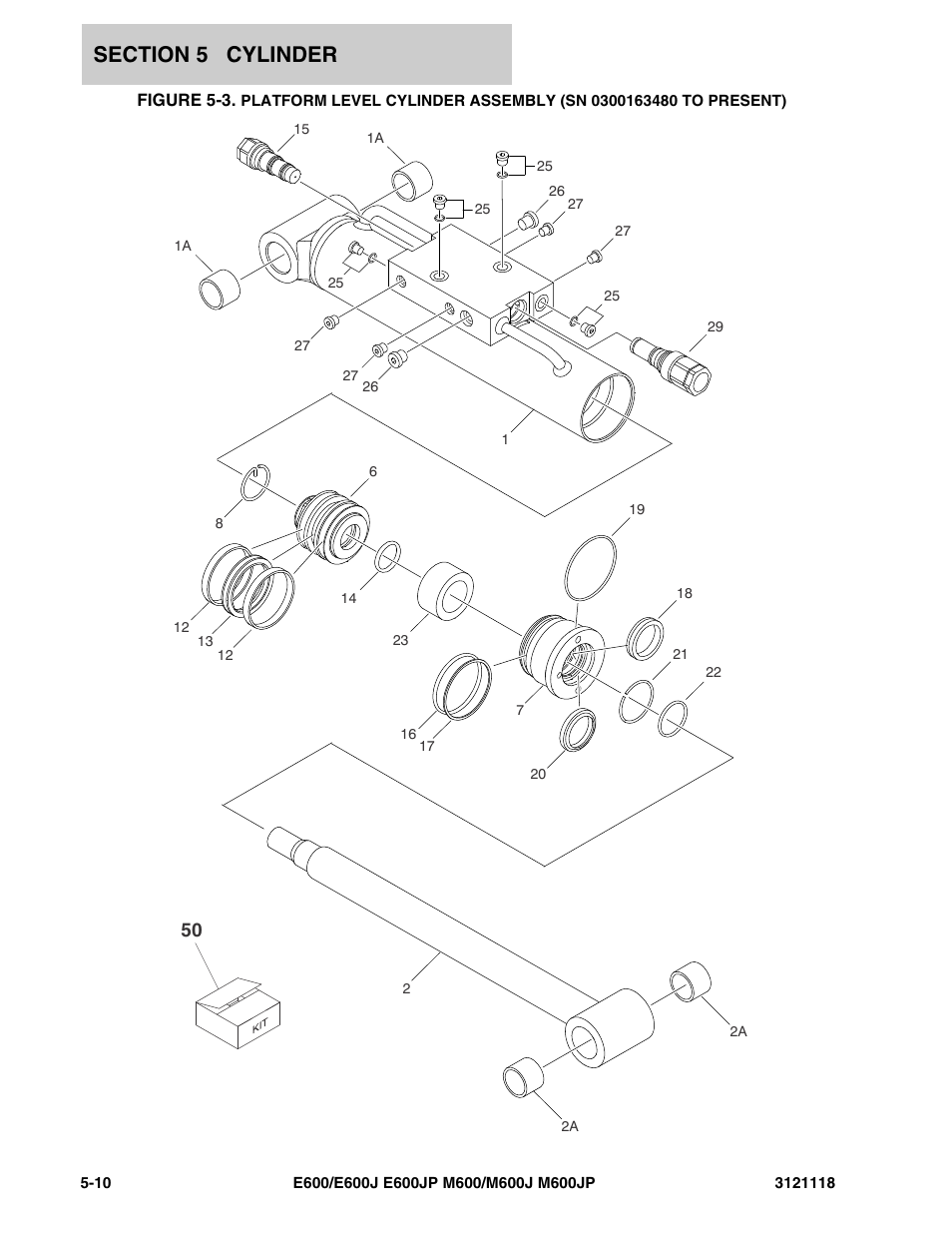 JLG M600 ANSI Parts Manual User Manual | Page 170 / 258
