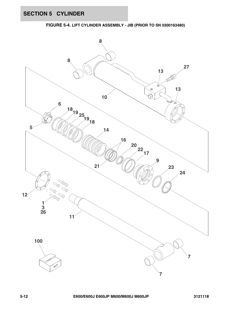 JLG M600 ANSI Parts Manual User Manual | Page 172 / 258