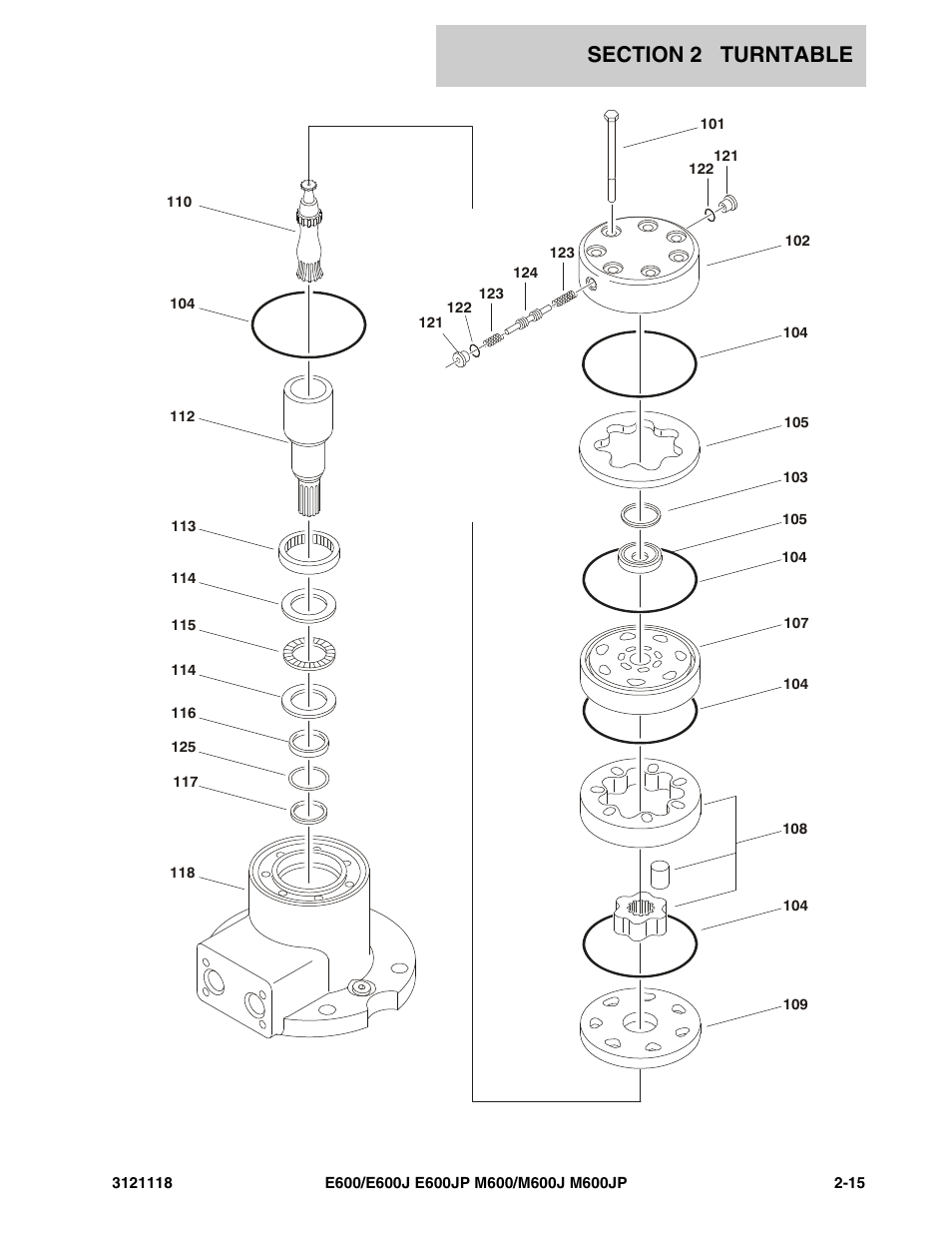 JLG M600 ANSI Parts Manual User Manual | Page 57 / 258