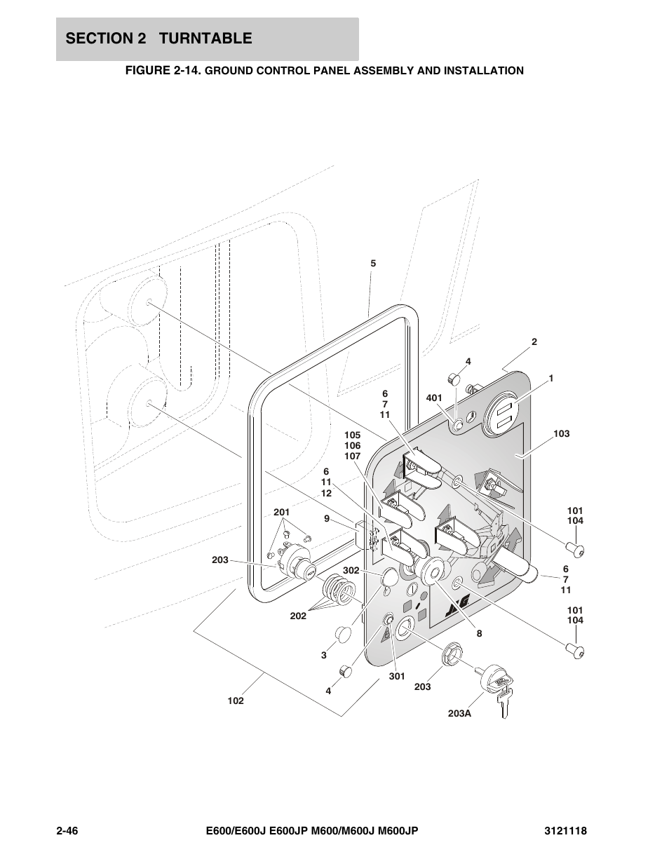 Figure 2-14 | JLG M600 ANSI Parts Manual User Manual | Page 88 / 258