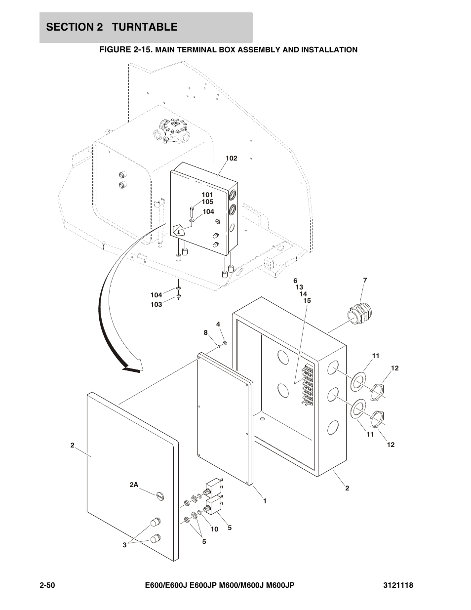 JLG M600 ANSI Parts Manual User Manual | Page 92 / 258
