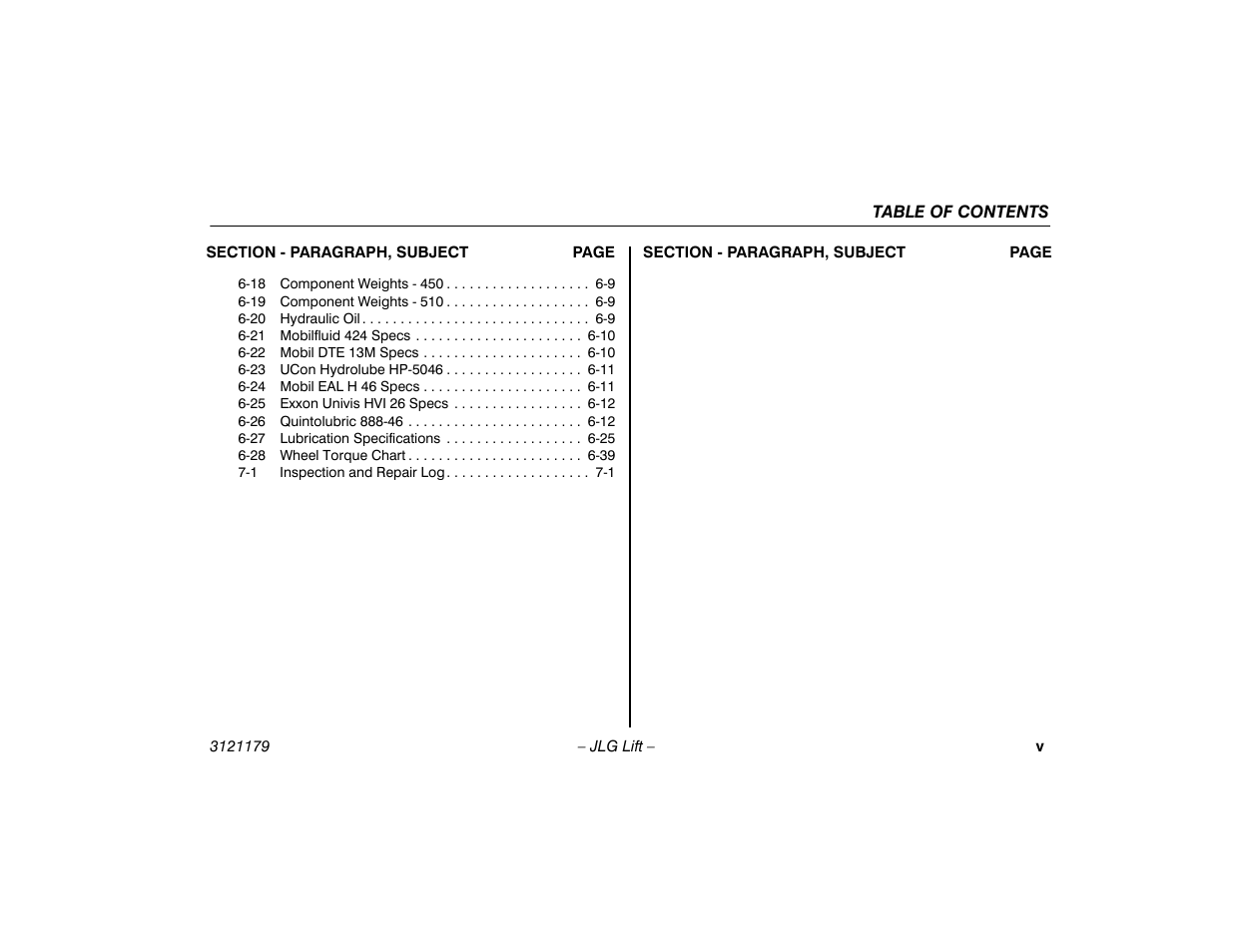 JLG 510AJ Operator Manual User Manual | Page 11 / 132