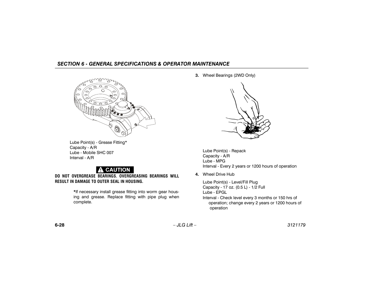 JLG 510AJ Operator Manual User Manual | Page 110 / 132
