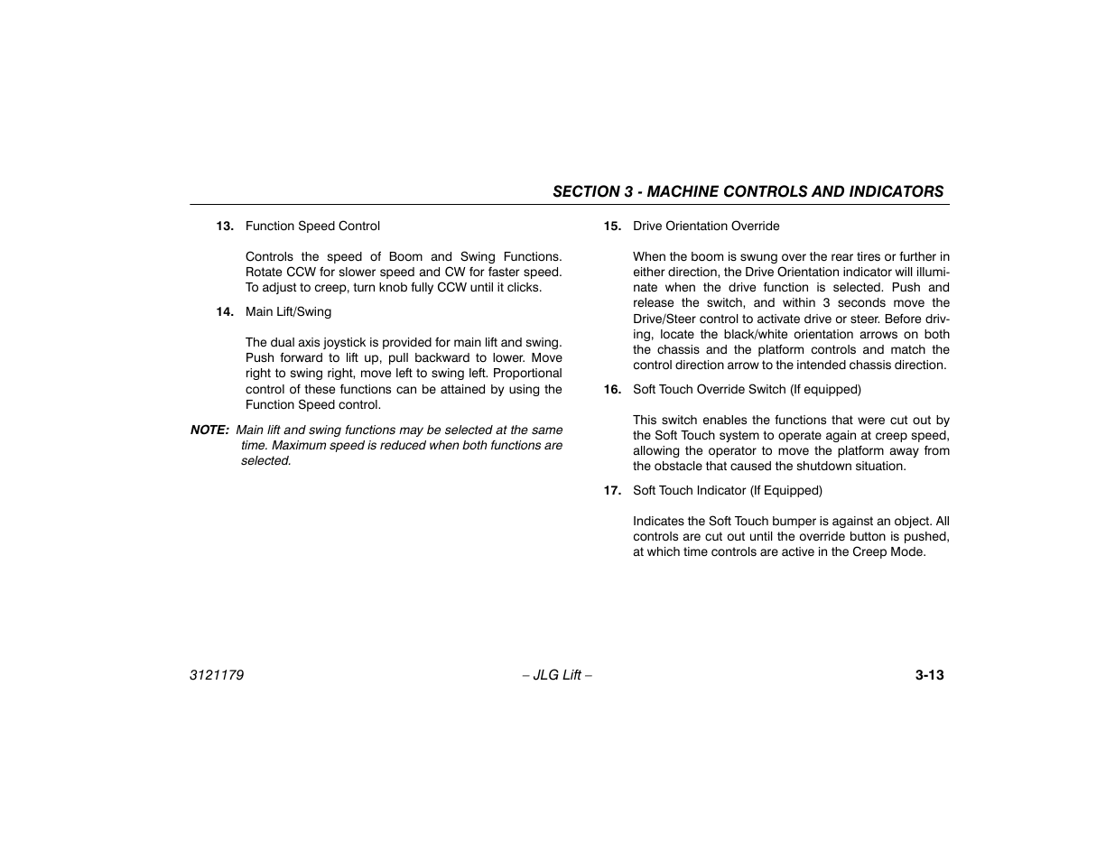 JLG 510AJ Operator Manual User Manual | Page 47 / 132