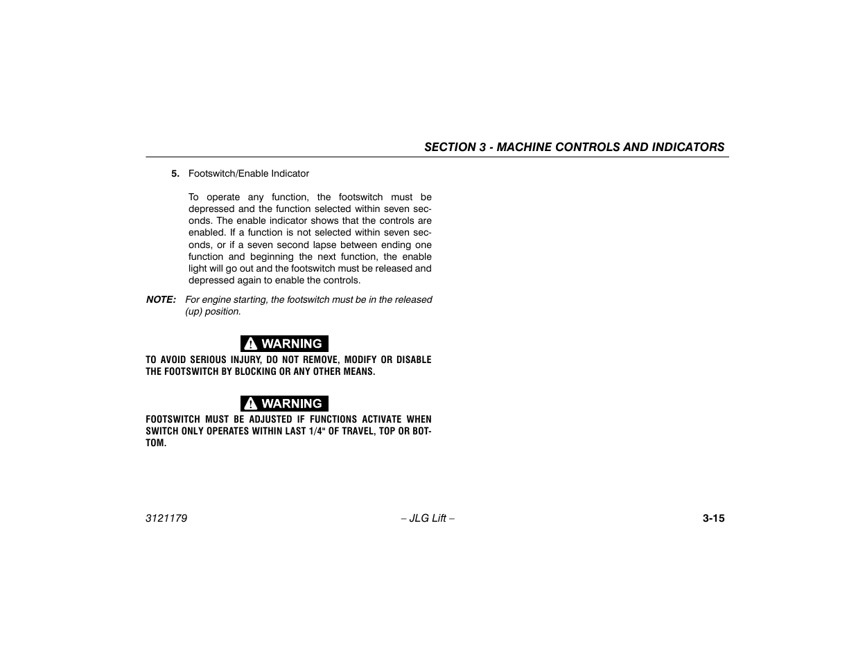 JLG 510AJ Operator Manual User Manual | Page 49 / 132