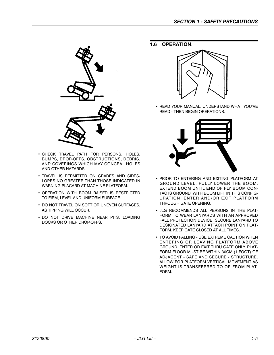 JLG 80HX_HX+6 Operator Manual User Manual | Page 14 / 82