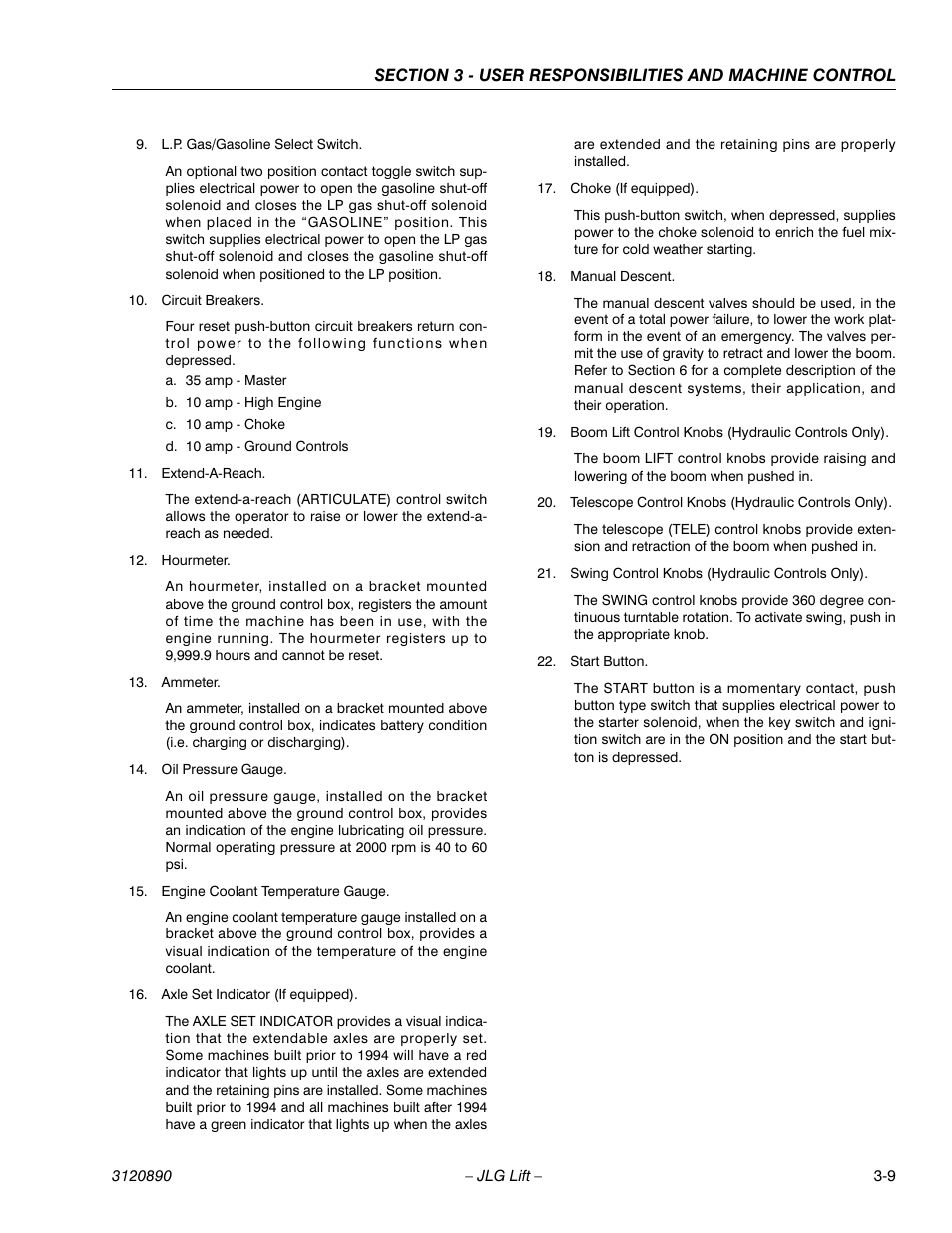 JLG 80HX_HX+6 Operator Manual User Manual | Page 44 / 82