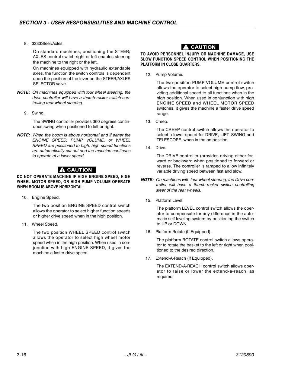 JLG 80HX_HX+6 Operator Manual User Manual | Page 51 / 82
