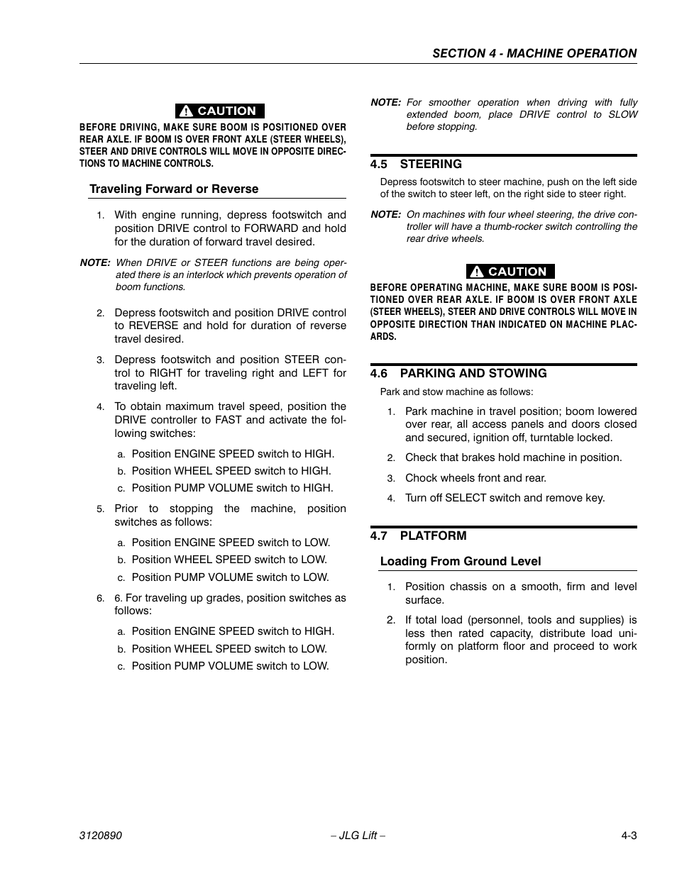 JLG 80HX_HX+6 Operator Manual User Manual | Page 66 / 82