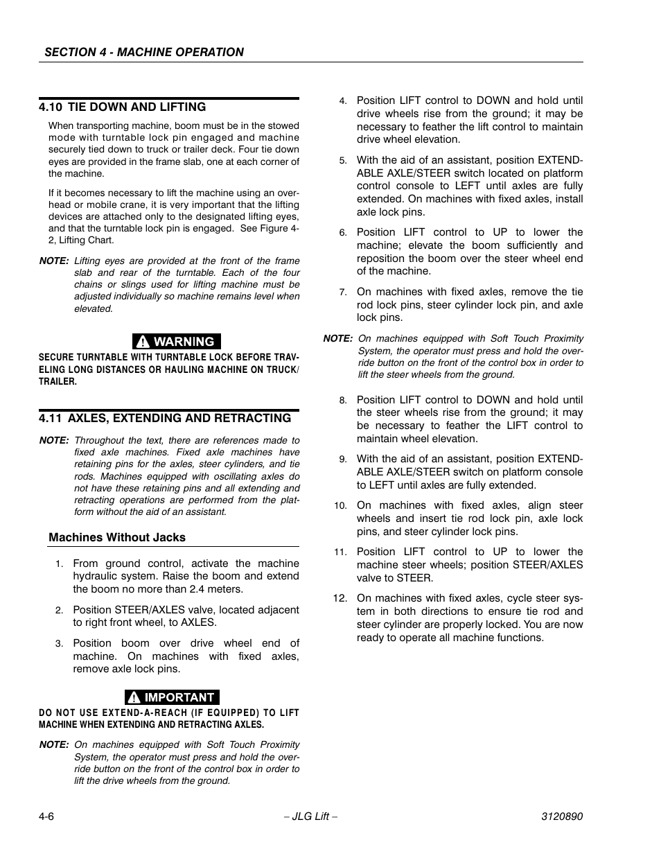 JLG 80HX_HX+6 Operator Manual User Manual | Page 69 / 82