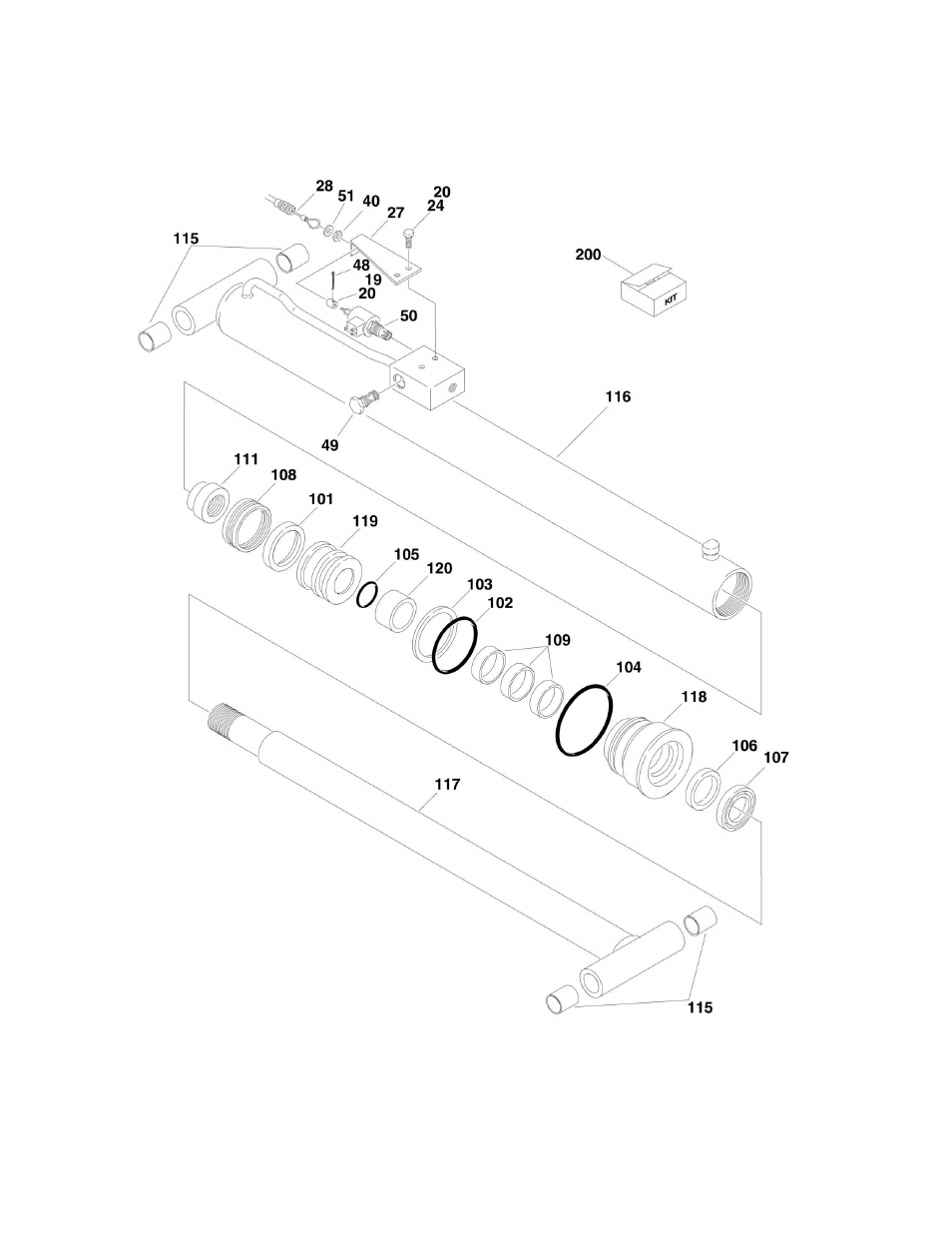 JLG M4069 ANSI Parts Manual User Manual | Page 136 / 204