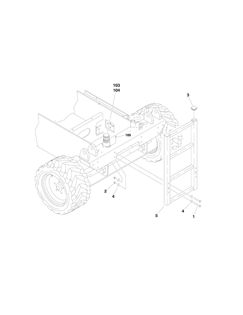 Figure 1-17. ladder and beacon installations | JLG M4069 ANSI Parts Manual User Manual | Page 64 / 204