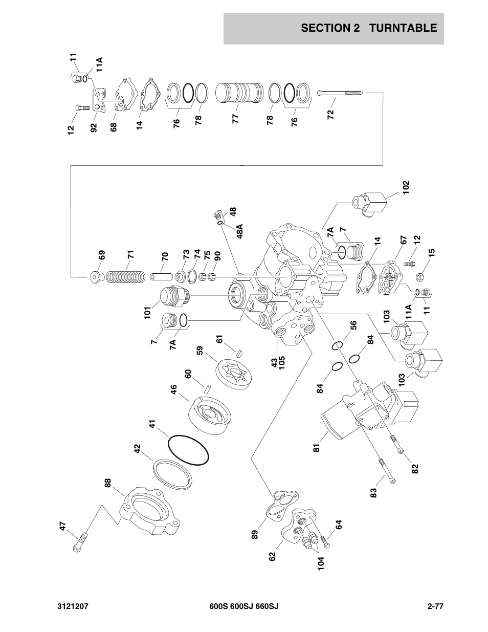 JLG 660SJ Parts Manual User Manual | Page 119 / 404