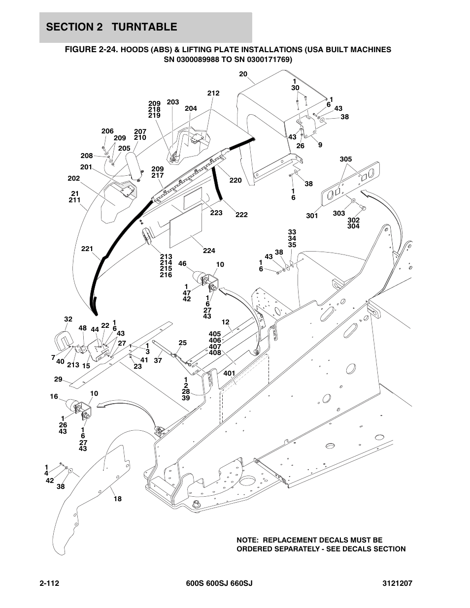 JLG 660SJ Parts Manual User Manual | Page 154 / 404