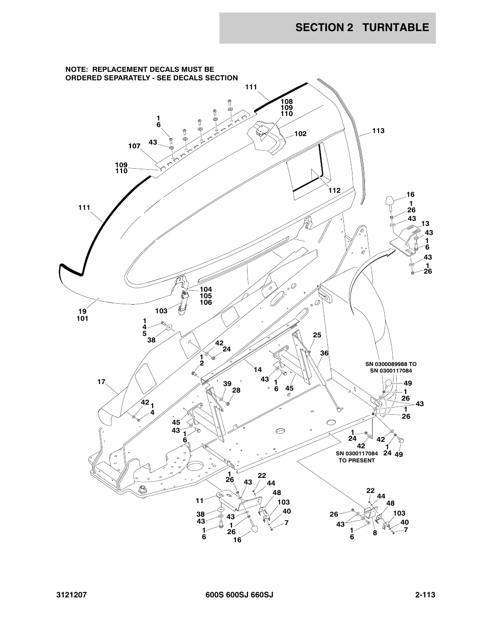 JLG 660SJ Parts Manual User Manual | Page 155 / 404