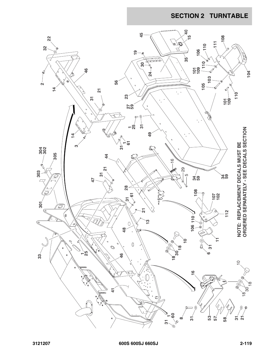 JLG 660SJ Parts Manual User Manual | Page 161 / 404