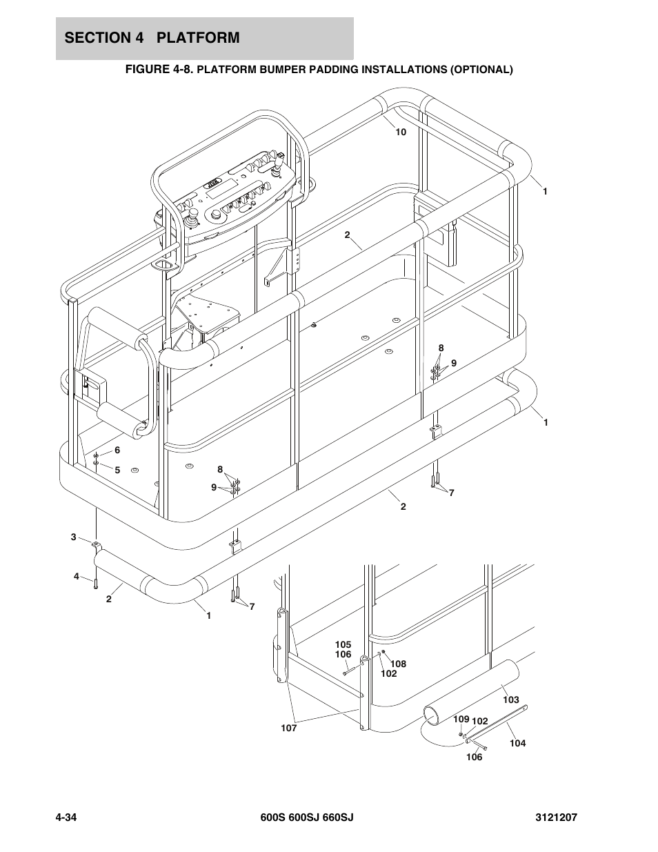 JLG 660SJ Parts Manual User Manual | Page 256 / 404