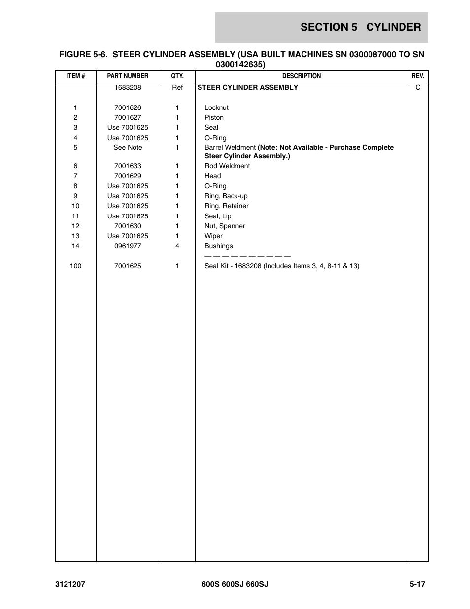 JLG 660SJ Parts Manual User Manual | Page 275 / 404