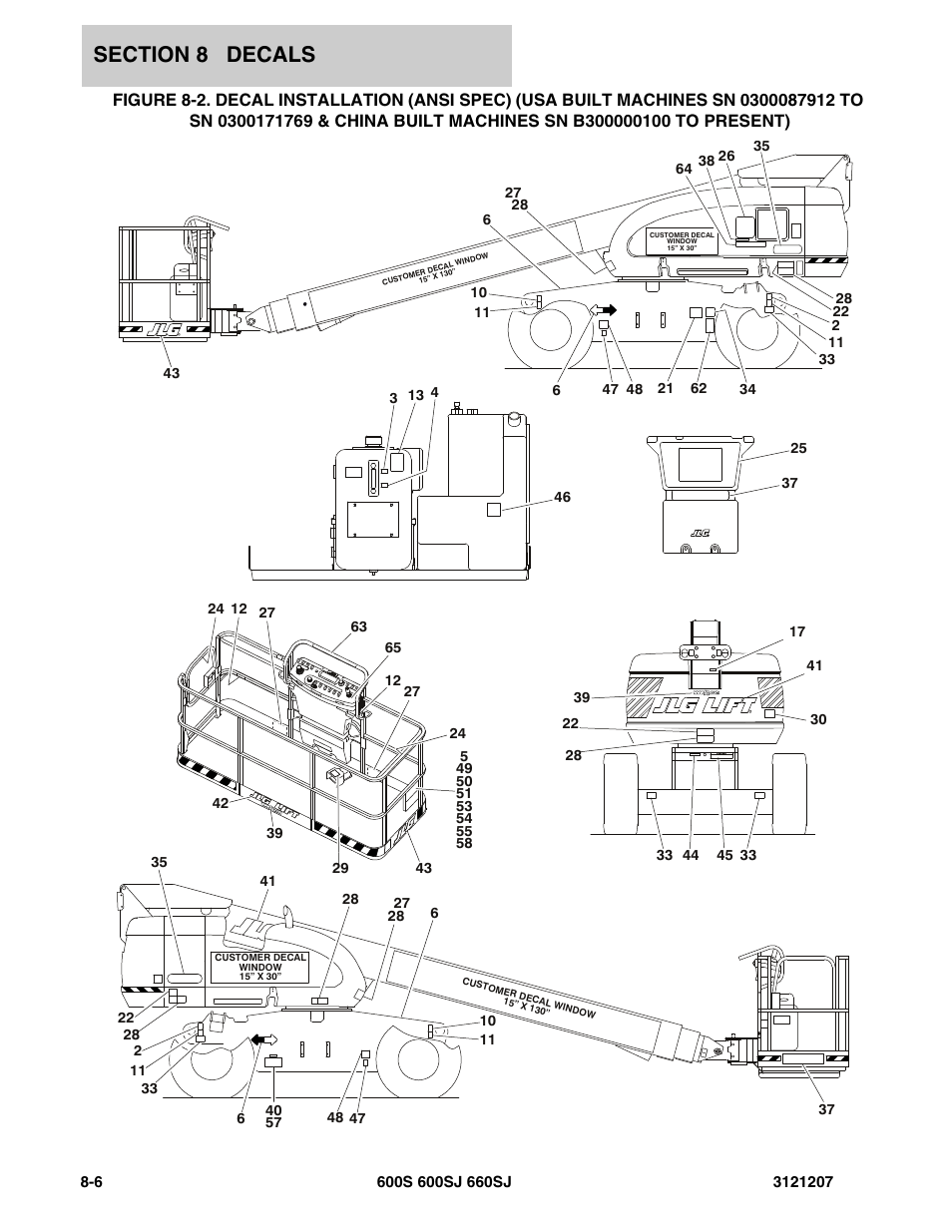 JLG 660SJ Parts Manual User Manual | Page 348 / 404