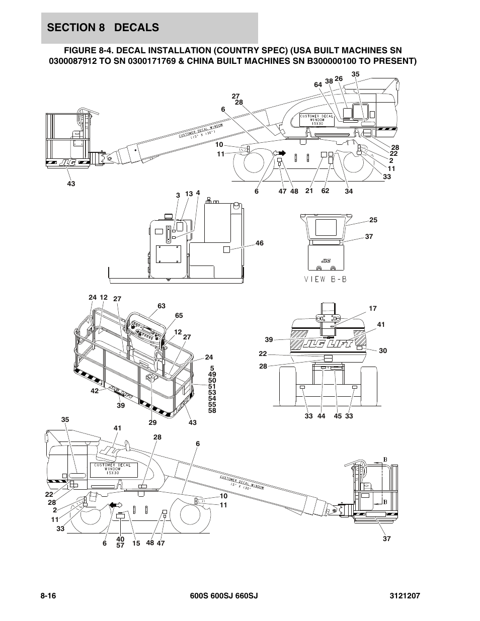 JLG 660SJ Parts Manual User Manual | Page 358 / 404