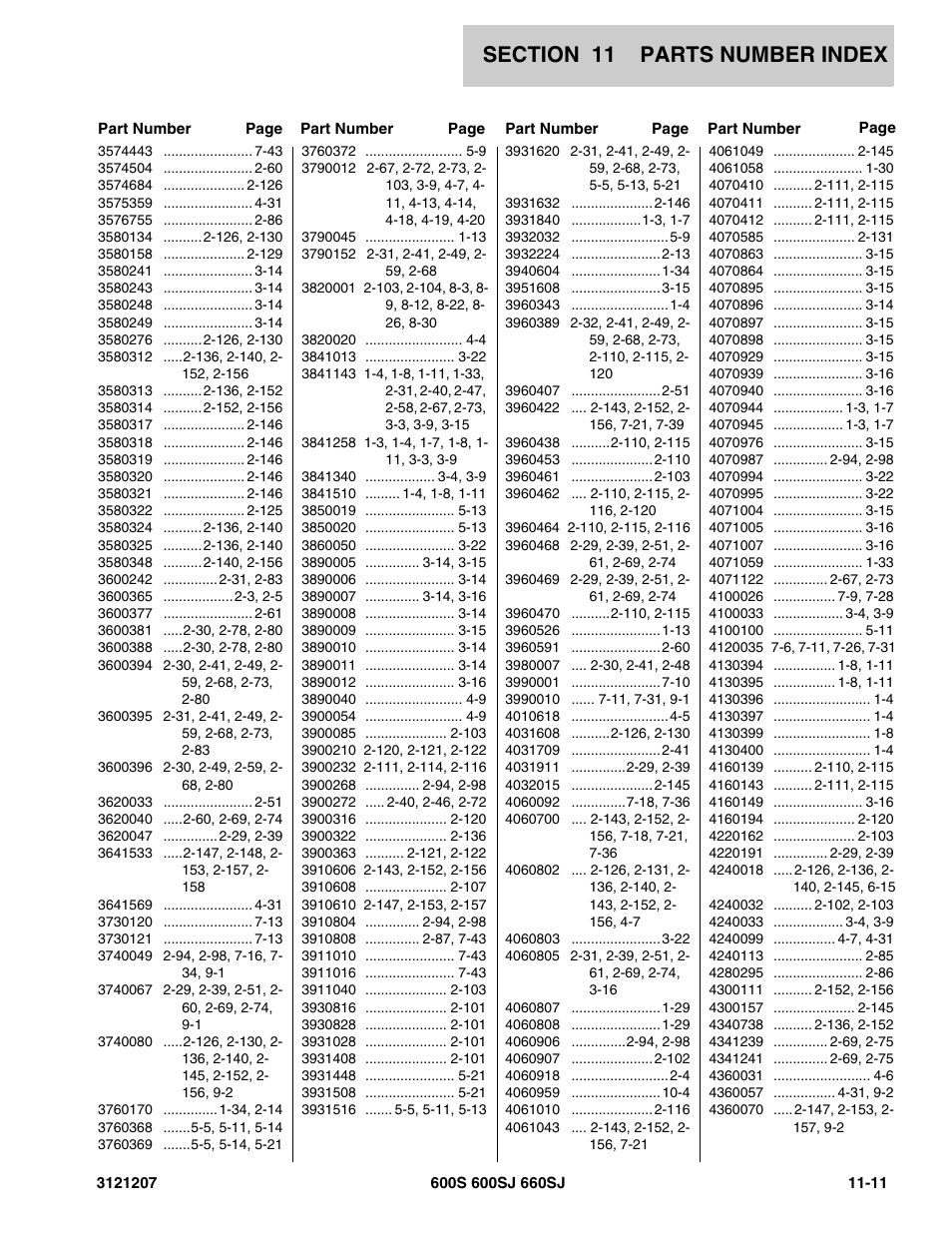 JLG 660SJ Parts Manual User Manual | Page 395 / 404