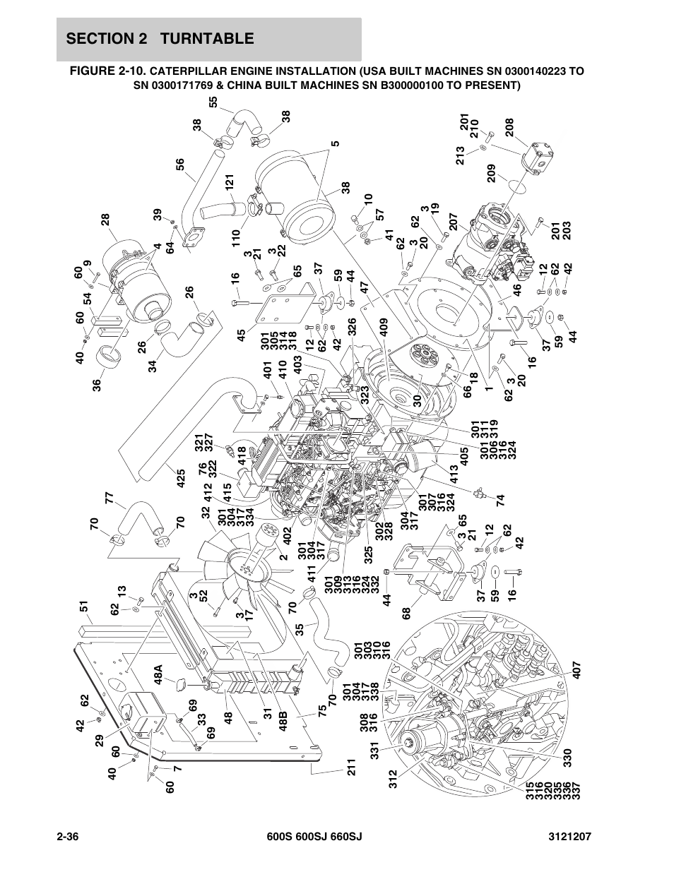 JLG 660SJ Parts Manual User Manual | Page 78 / 404