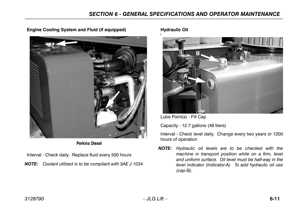 JLG X700AJ Operator Manual User Manual | Page 107 / 124