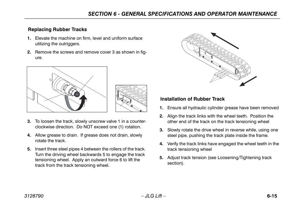 JLG X700AJ Operator Manual User Manual | Page 111 / 124