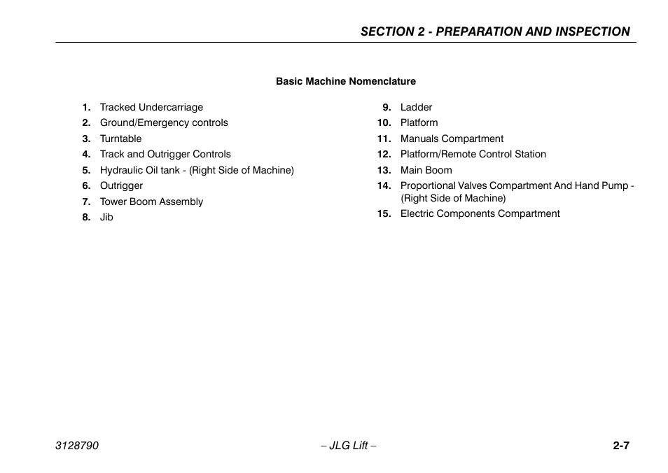 JLG X700AJ Operator Manual User Manual | Page 27 / 124