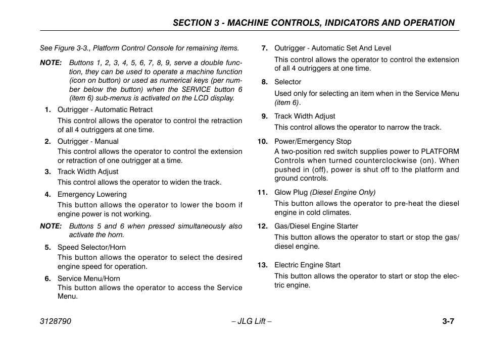 JLG X700AJ Operator Manual User Manual | Page 37 / 124