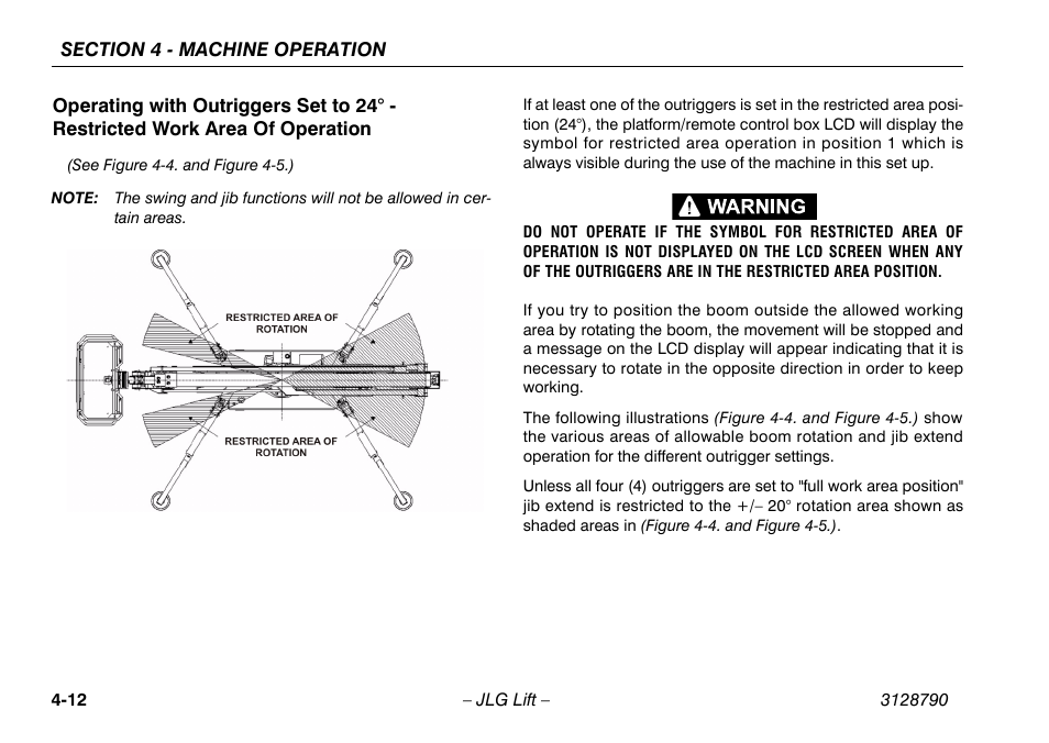 JLG X700AJ Operator Manual User Manual | Page 58 / 124