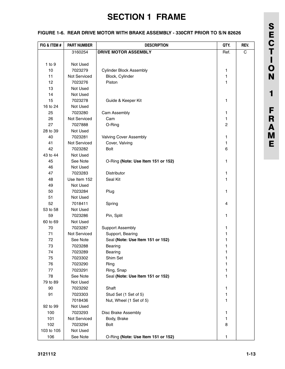 JLG 400CRT ANSI Parts Manual User Manual | Page 19 / 164