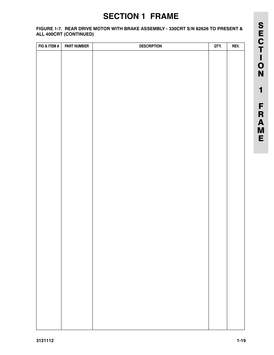 JLG 400CRT ANSI Parts Manual User Manual | Page 25 / 164