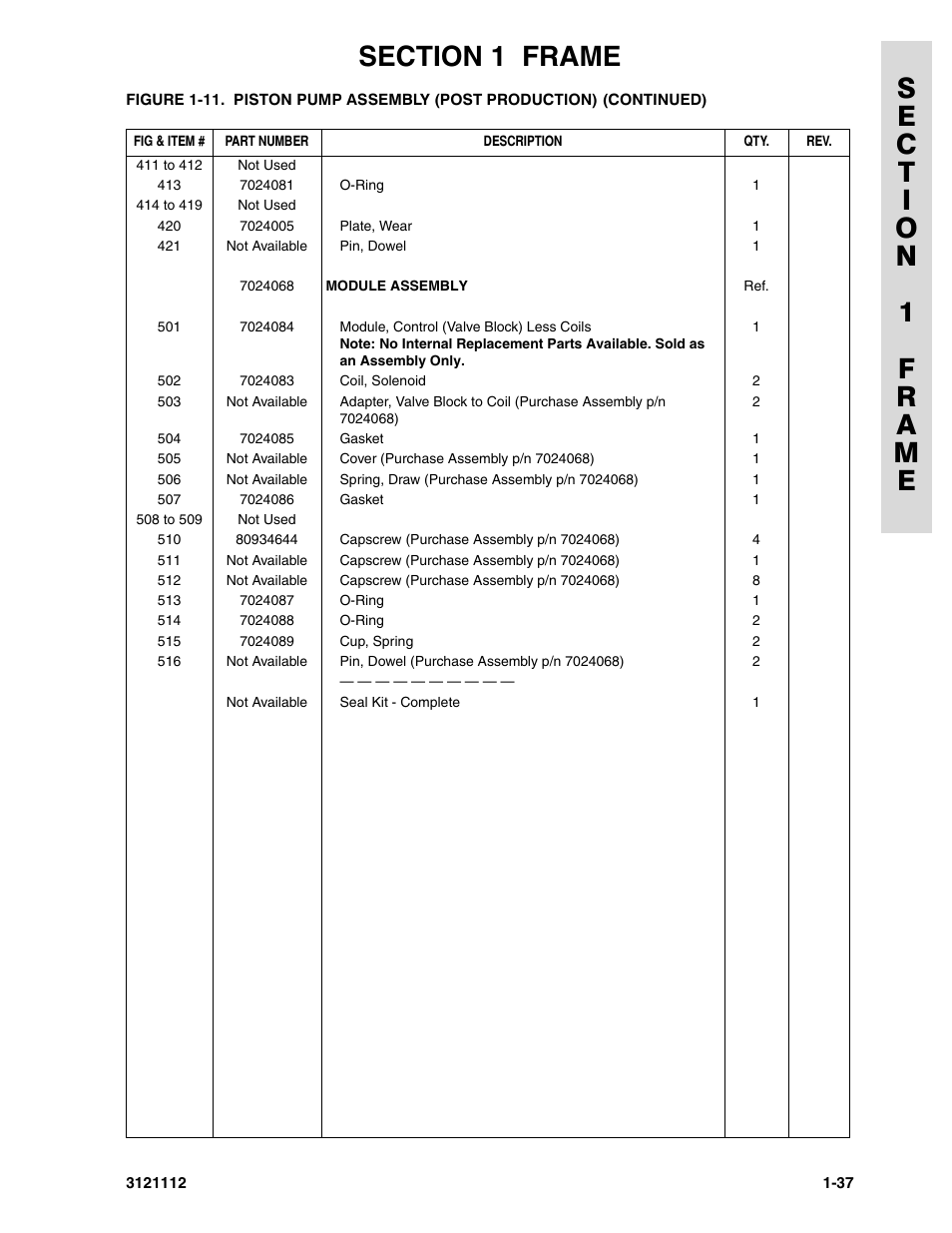 JLG 400CRT ANSI Parts Manual User Manual | Page 43 / 164