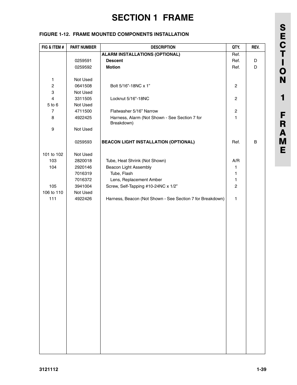 JLG 400CRT ANSI Parts Manual User Manual | Page 45 / 164