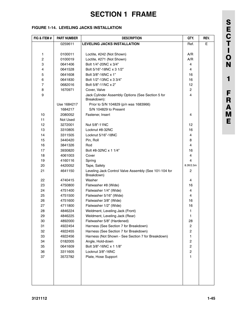 JLG 400CRT ANSI Parts Manual User Manual | Page 51 / 164