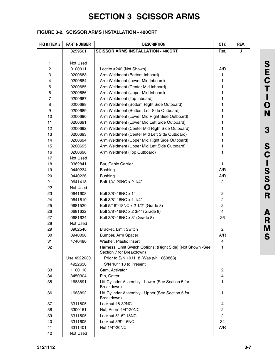 JLG 400CRT ANSI Parts Manual User Manual | Page 77 / 164