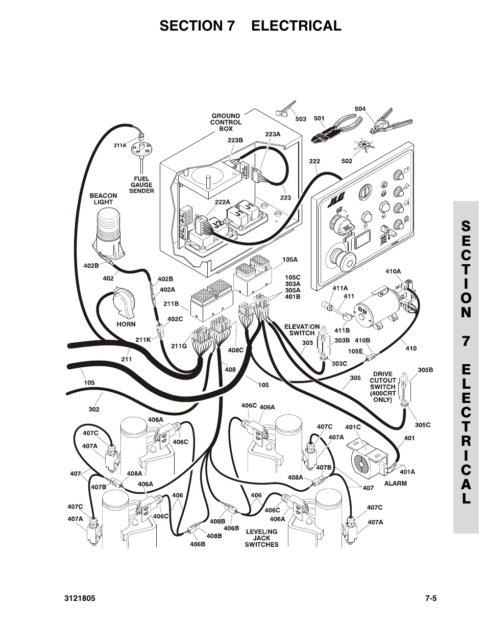 JLG 400CRT Parts Manual User Manual | Page 127 / 150