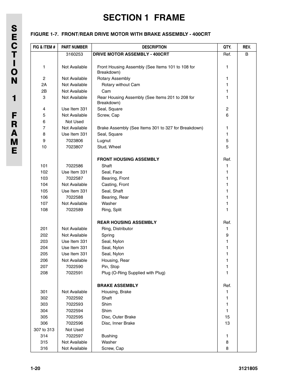 JLG 400CRT Parts Manual User Manual | Page 26 / 150