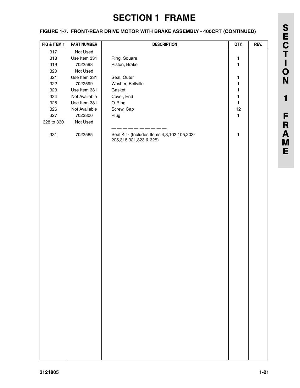 JLG 400CRT Parts Manual User Manual | Page 27 / 150