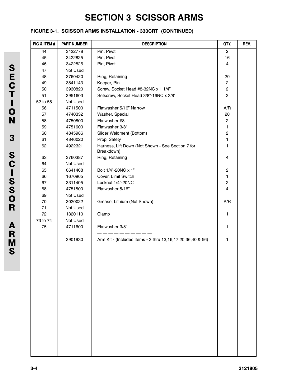 JLG 400CRT Parts Manual User Manual | Page 68 / 150