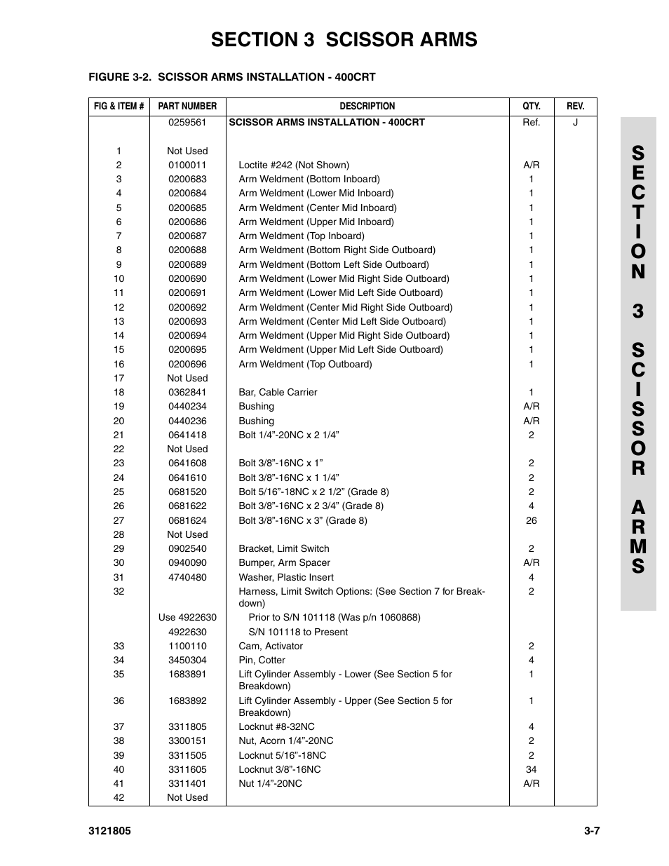 JLG 400CRT Parts Manual User Manual | Page 71 / 150