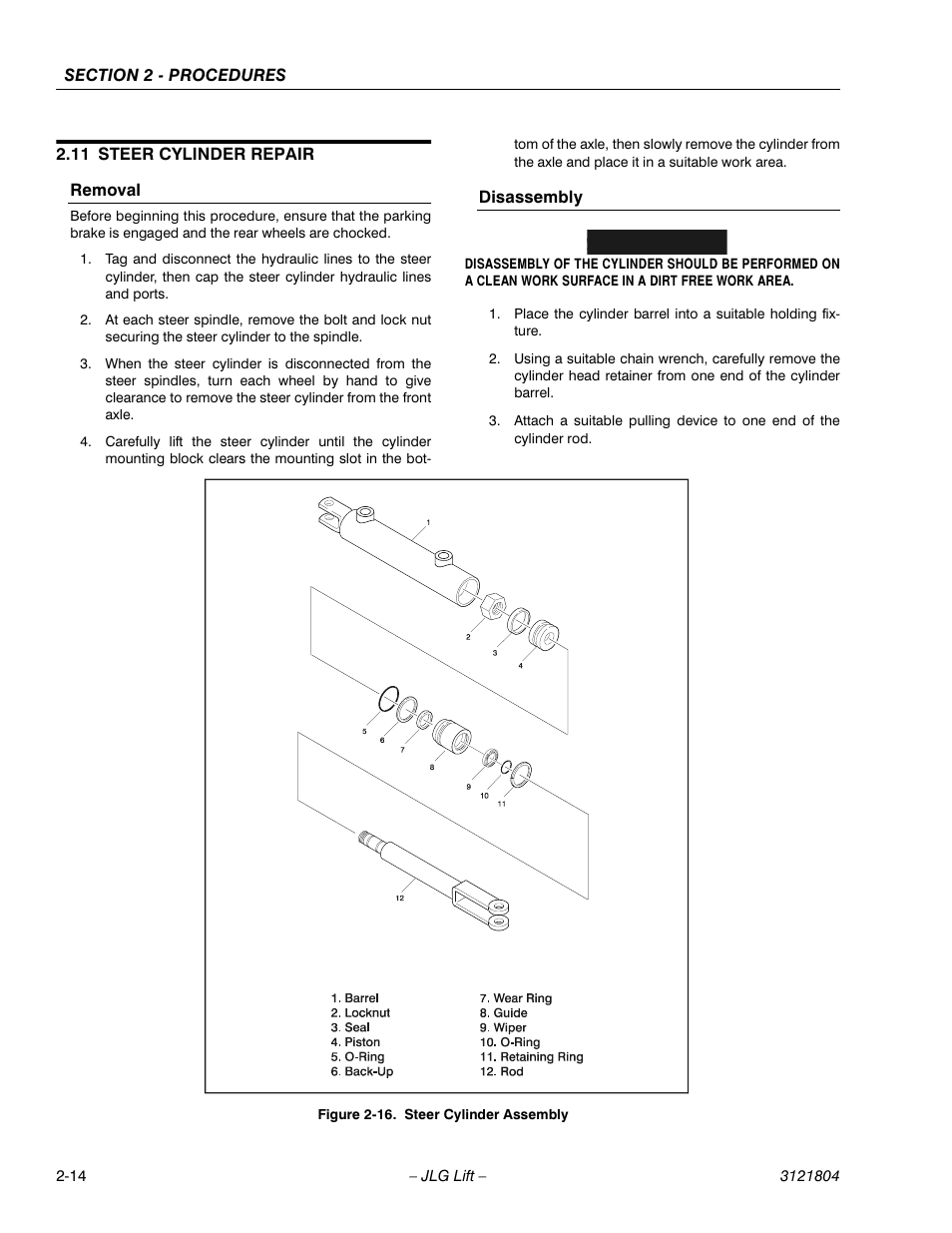 Important | JLG 400CRT Service Manual User Manual | Page 28 / 58