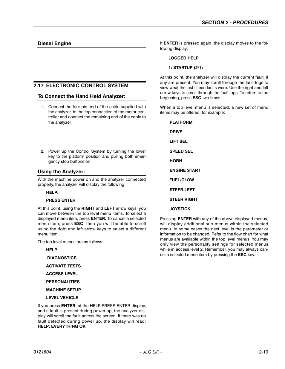 JLG 400CRT Service Manual User Manual | Page 33 / 58