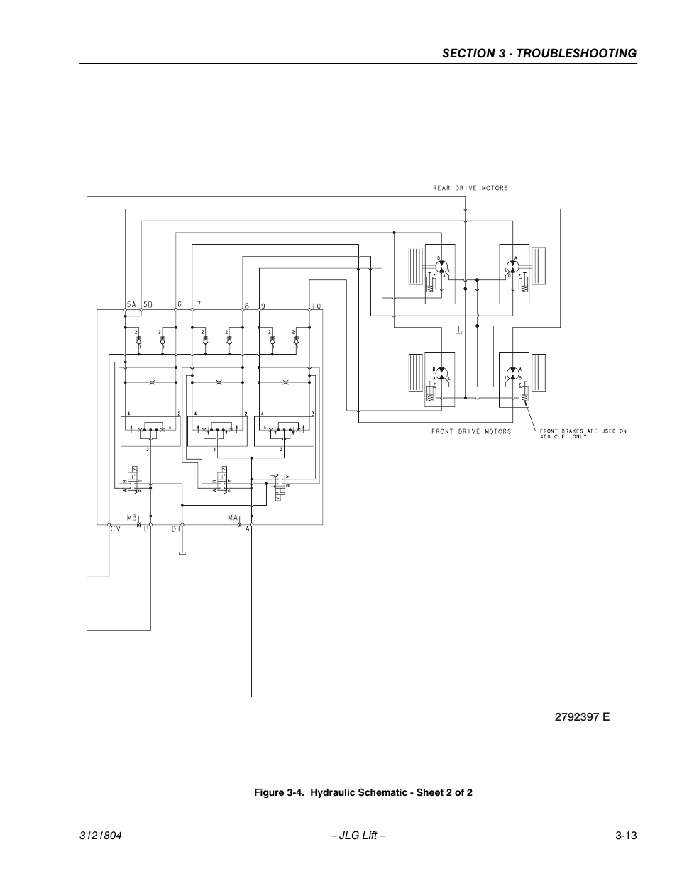 JLG 400CRT Service Manual User Manual | Page 55 / 58