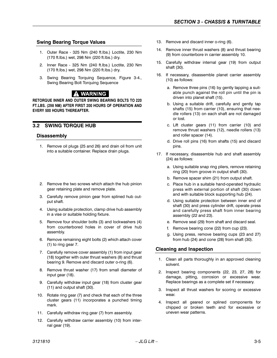 JLG 120-SXJ Service Manual User Manual | Page 33 / 112