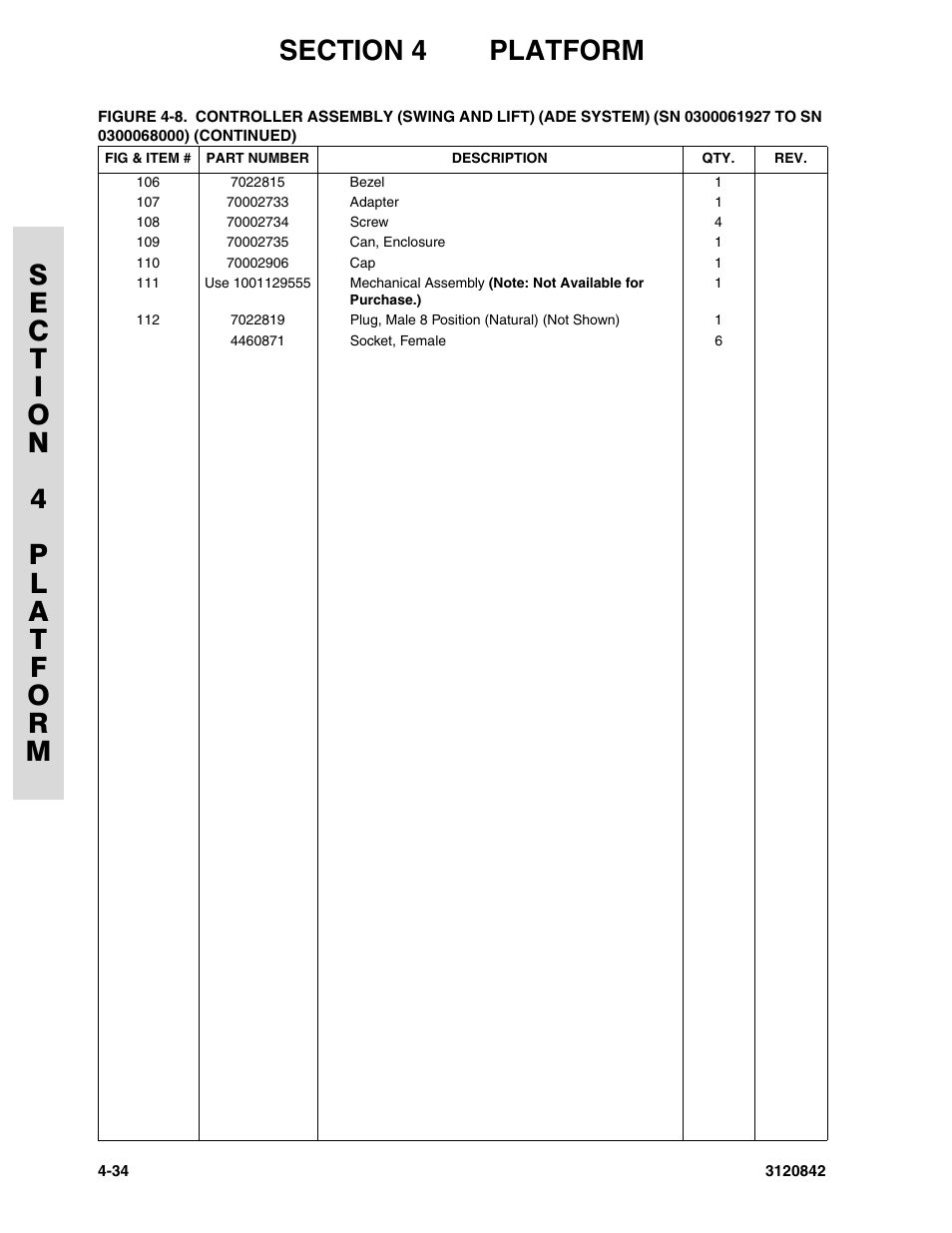 JLG 660SJ Parts Manual User Manual | Page 186 / 306